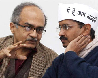 Prashant Bhushan writes open letter to Kejriwal; says God, history won’t forgive you