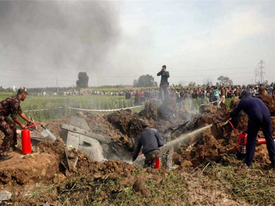 IAF PILOT DIES IN JAGUAR CRASH NEAR JAMNAGAR