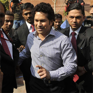 Finally, Sachin Tendulkar asks a question in Rajya Sabha