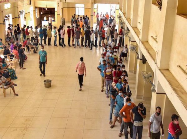 Covid-19: India records 35,499 new cases, 447 fresh fatalities